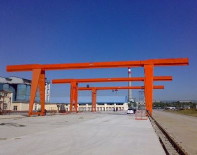 MH lys plikt Mobile enkelt Girder Gantry kran 10 tonn