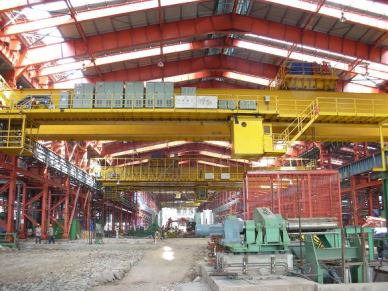 QD elektrisk 25 tonns reiser dobbel Bridge kran