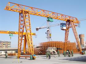 Radio Fjernkontroll Single Girder Gantry Crane 5 Ton Hoist Crane