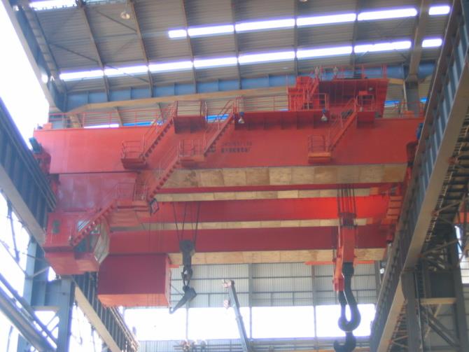 20 Ton 50 Ton Casting Overhead Traveling Double Girder Crane