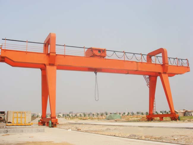 75ton Double Girder Heavy Lift Elektrisk Gantry Crane