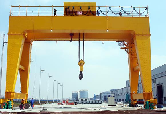 A-formet dobbel Girder Gantry Crane