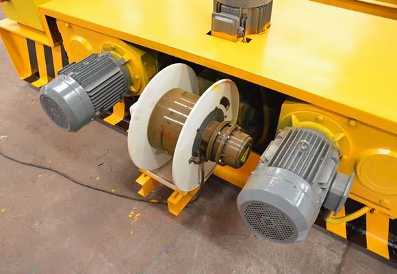 Kabeldrumdrevet overføringsvogn