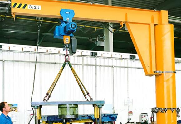 Gulvmontert Jib Crane