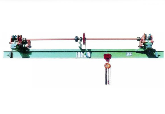 Manuelt betjent enkeltgirer overheadkran