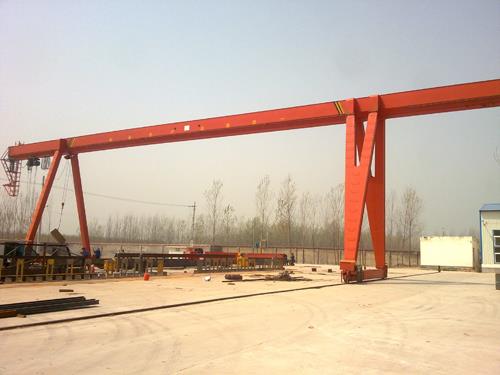 Utendørs Single Girder Gantry Crane 32Ton