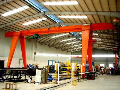 20ton MH Type Single Beam Gantry Crane Brukt Innendørs og Utendørs