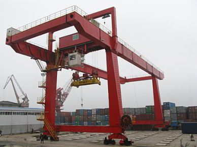 50 tonns MobilePortal dobbel Girder beholder Gantry Crane pris