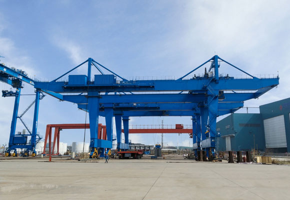 Upper Rail-Type Container Gantry Crane